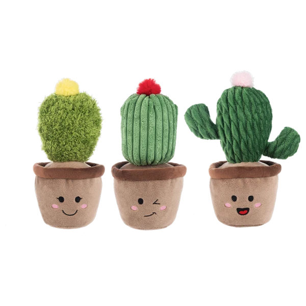 Peluche Collection Whimsy, drôles de cactus