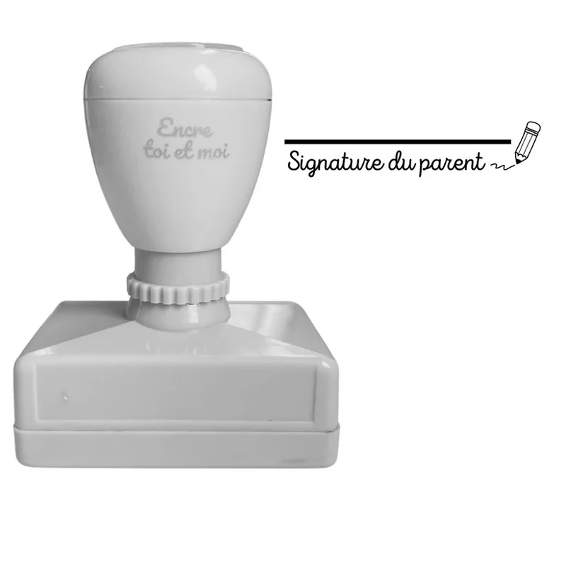 Étampe - Signature du parent