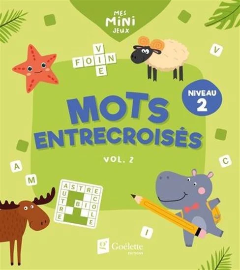 Mots entrecroisés 02 Niveau 2