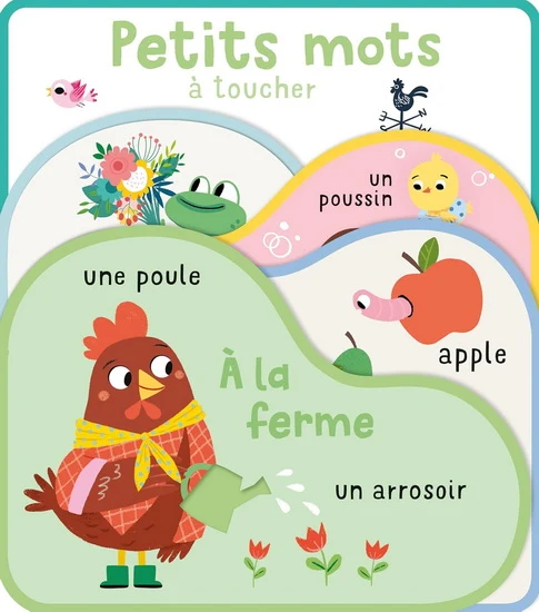 À la ferme Petits mots à toucher