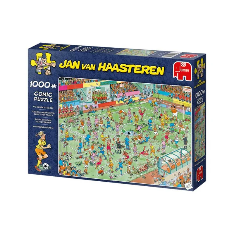 Jan van Haasteren: Coupe du monde de foot féminin (1000 pcs)