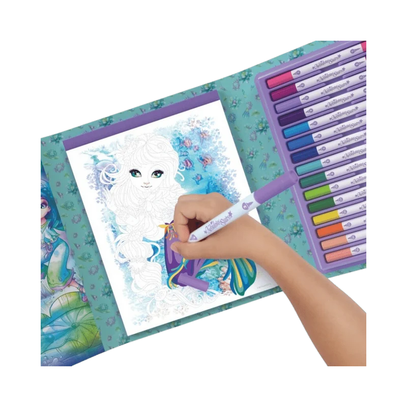 Nebulous Stars - Ensemble de coloriage par numéro - Nenuphia (ML)