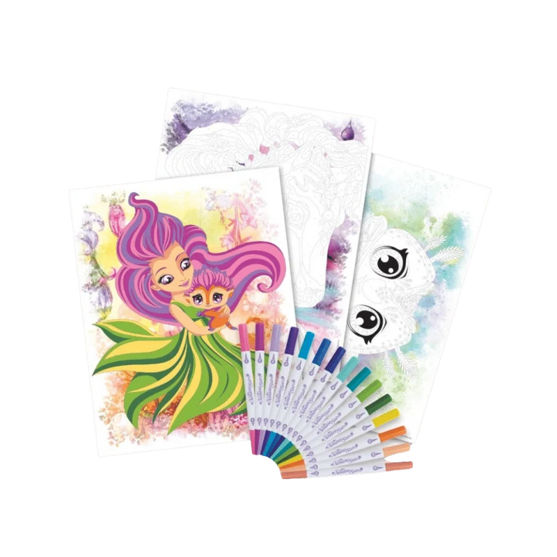 Nebulous Stars - Ensemble de coloriage par numéro - Nenuphia (ML)