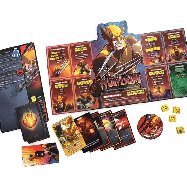 Marvel Dice Throne: X-men - Iceman, Psylocke, Storm, and Wolverine (EN)