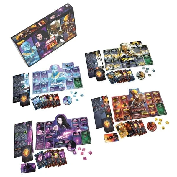 Marvel Dice Throne: X-men - Iceman, Psylocke, Storm, and Wolverine (EN)