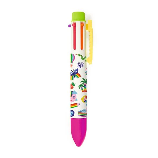Stylo 6 couleurs - Sarah