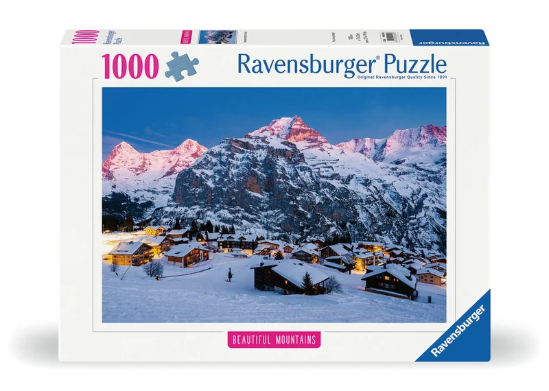 Bernese Oberland, Murren, 1000 pièces