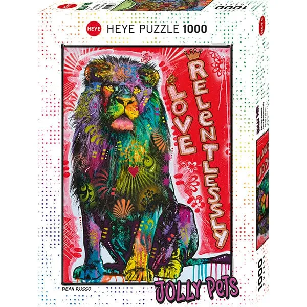Love relentlessly, Jolly Pets (Puzzle 1000 pcs)