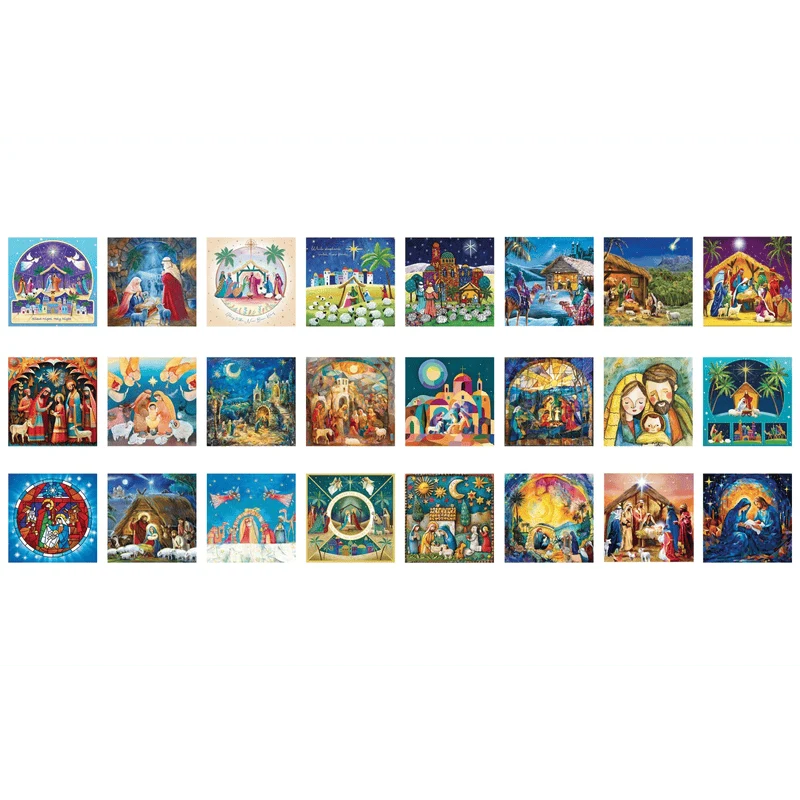 Advent Calendar - Nativity (24x50 pcs)
