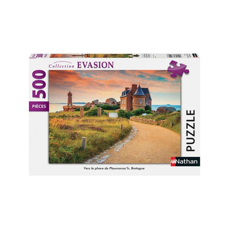 Vers le phare de Ploumanac’h (500 pcs)