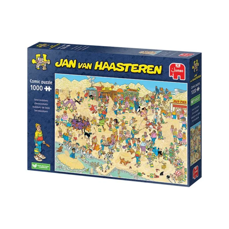 Sculptures de sable, JvH (1000 pcs)