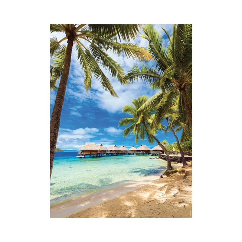 Plage de Bora-Bora, Polynesie Fr (500 pcs)