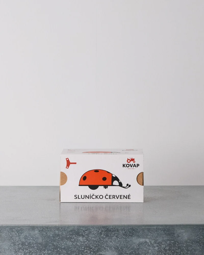 Die Blechfabrik - Jouet - Coccinelle Rouge