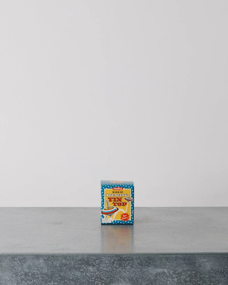 Die Blechfabrik - Toupie Sautillante Tin Top