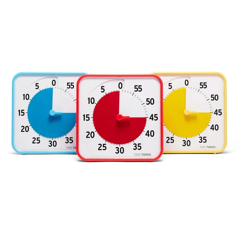 Ensemble de 3 Time Timer Original 8"