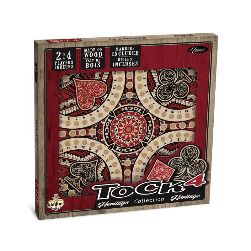 Tock - 4 joueurs - 15" - Héritage | Marble Wars - 4-players