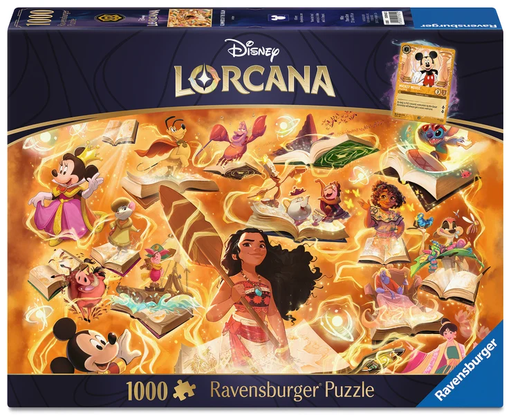 Lorcana Glimmers of the Realm : Amber, 1000 pcs