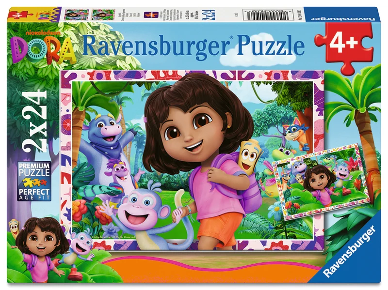 Dora l'exploratrice 2 X 24 pièces