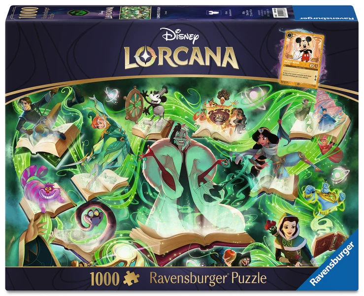 Lorcana Glimmers of the Realm : Emerald, 1000 pcs