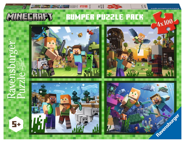 Minecraft, 4 X 100 pièces