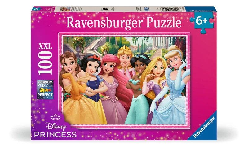 Les princesses de Disney, 100 pièces