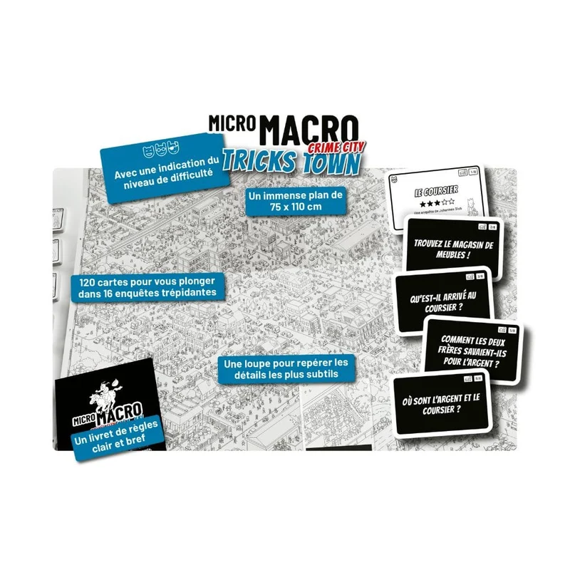 MicroMacro : Crime City 3 - Tricks town (FR)