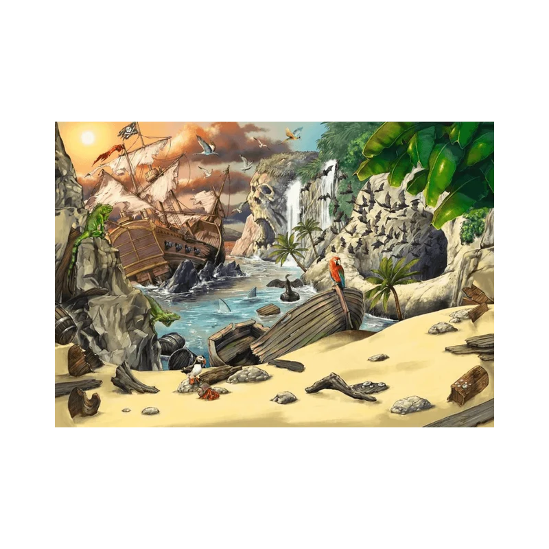 ESCAPE PUZZLE - KIDS - Pirate's Peril (368 pcs)