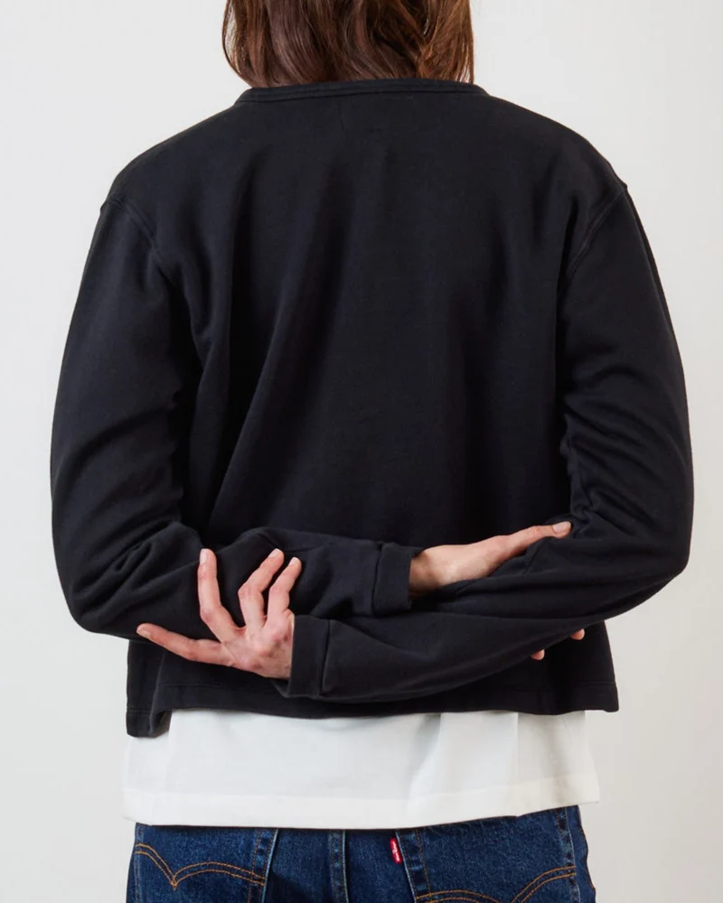 Merci - Gilet Rose Trèfle - Noir