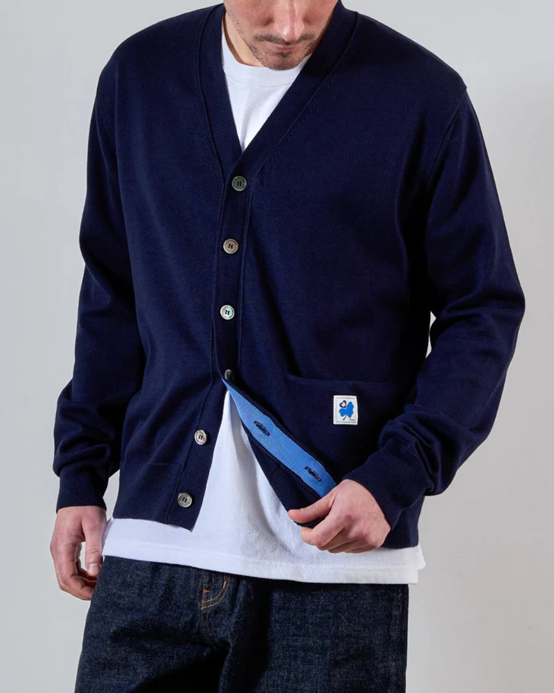 Merci - Cardigan Maximilien - Marine
