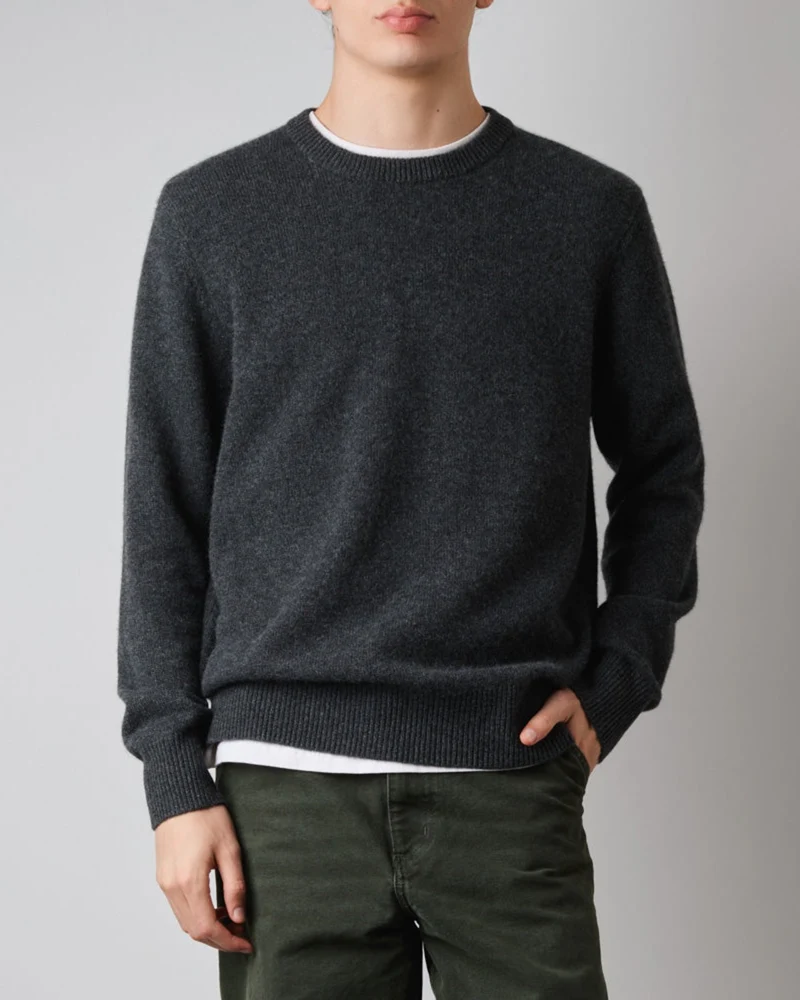 Merci - Pull En Cachemire Claudio - Anthracite