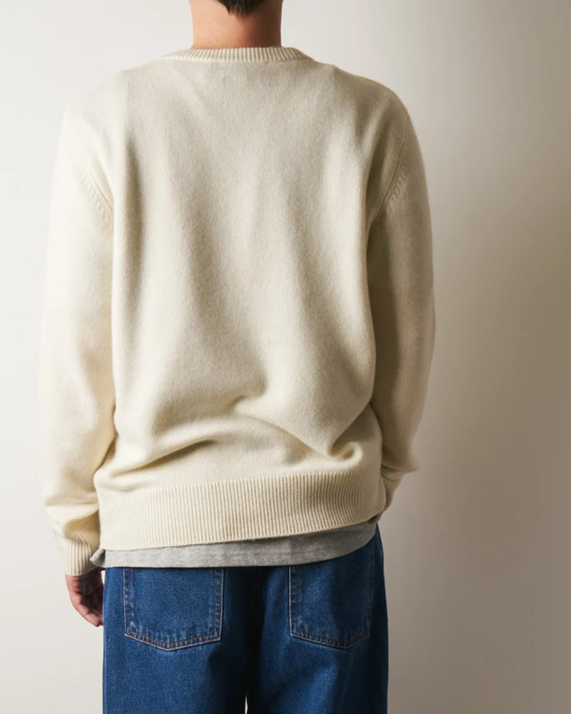 Merci - Pull En Cachemire Claudio - Blanc