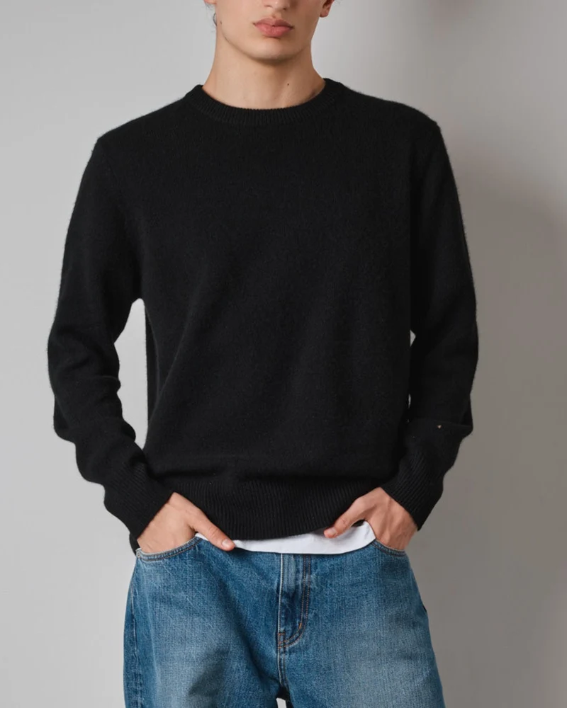 Merci - Pull En Cachemire Claudio - Noir