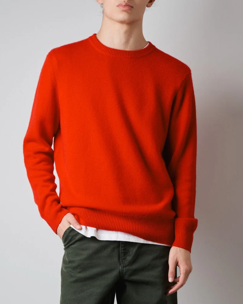 Merci - Pull En Cachemire Claudio - Rouge