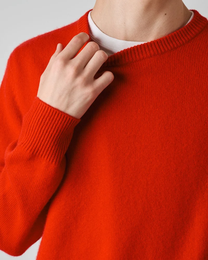 Merci - Pull En Cachemire Claudio - Rouge