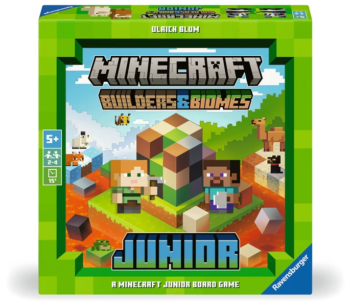 Jeu Minecraft Builders & Biomes Junior