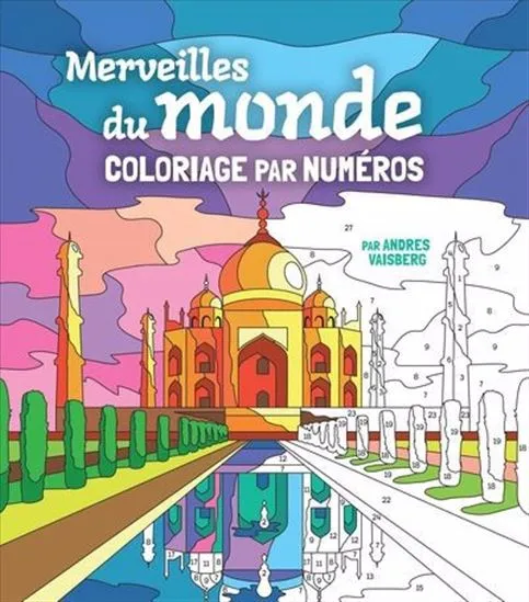 Merveilles du monde Coloriage par numéros