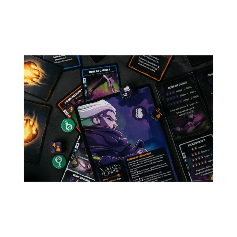 Dice Throne Sais. 1 - Pyromancien contre Voleur de l'ombre (FR)