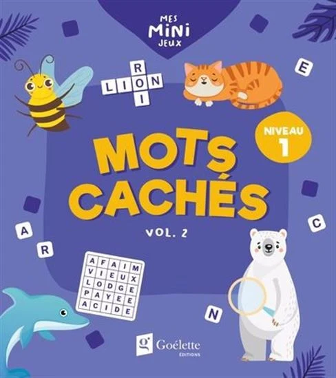 Mots cachés 02 Niveau 1