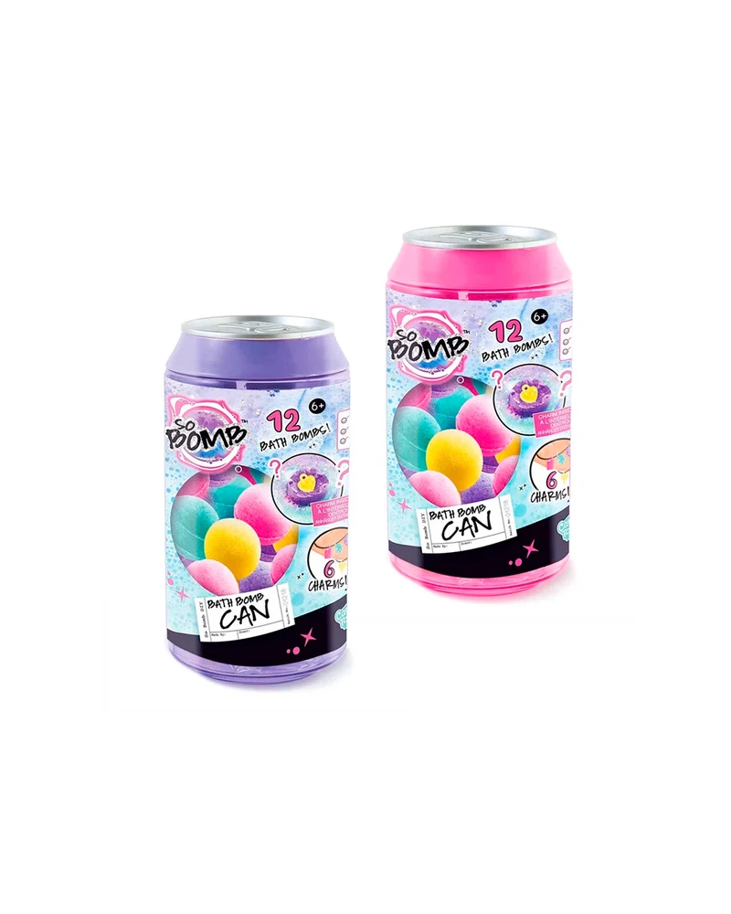 So Bomb - Cannette de boules de bain, assortiment