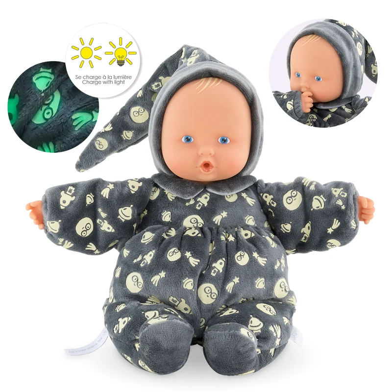Mon doudou Corolle - Babipouce Brille dans la Nuit