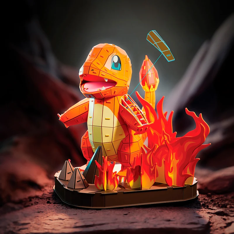 4D Build - Pokémon Salamèche