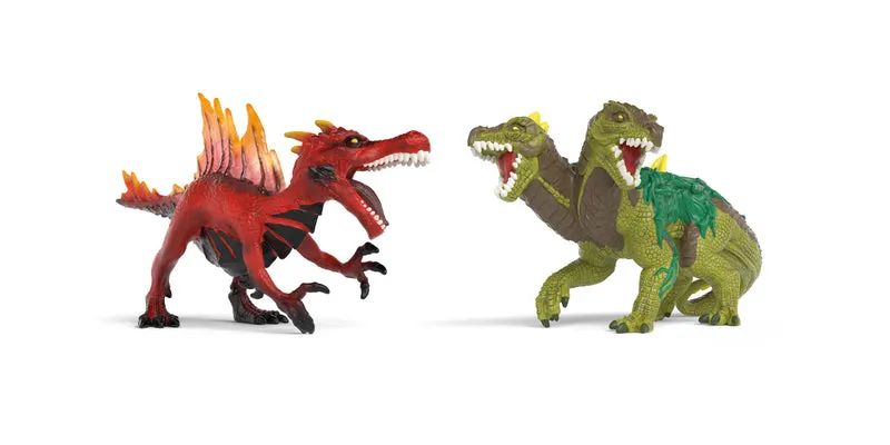 Saurien de feu vs Lézard de la jungle