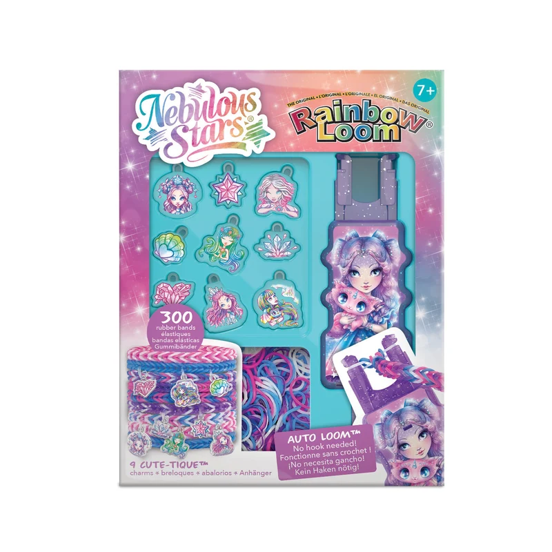 Rainbow Loom- Auto loom Ensemble breloques