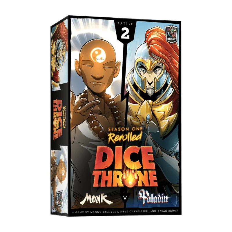 Dice Throne Sais. 1 - Moine contre Paladin (FR)