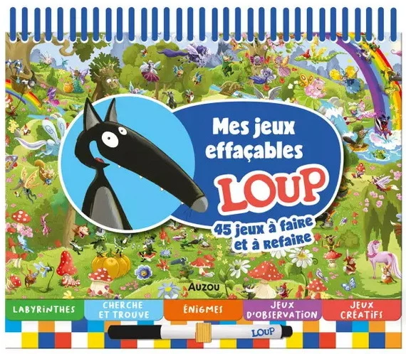 Loup Mes jeux effaçables