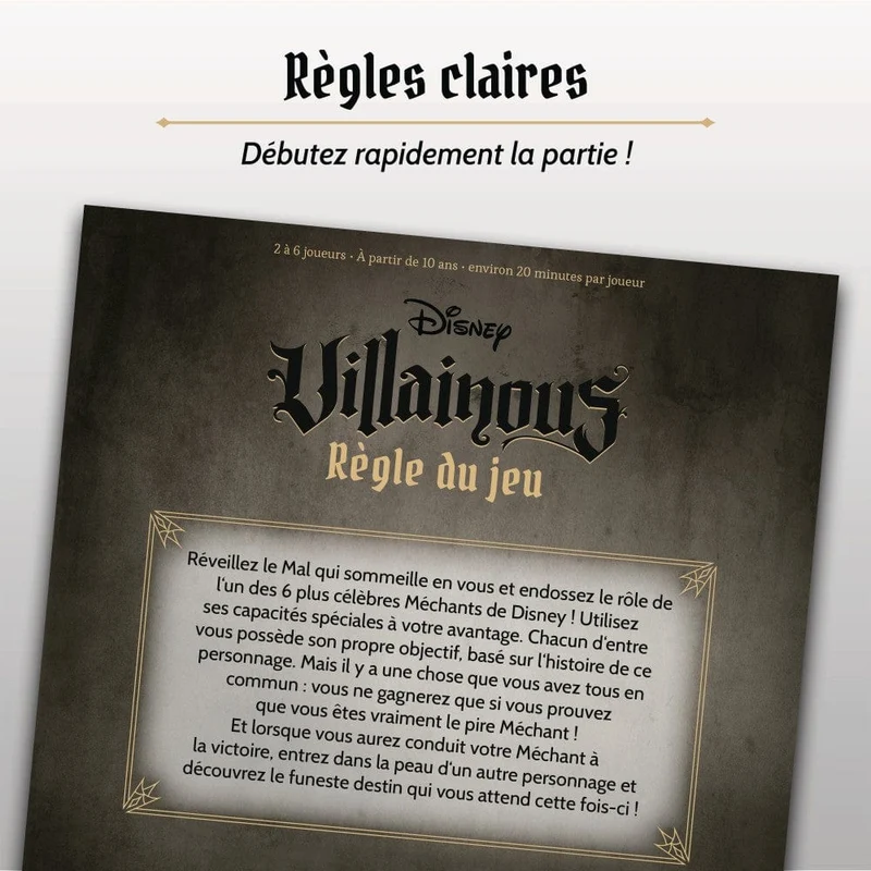 Disney Villainous: Quel méchant sommeille en vous? (FR)