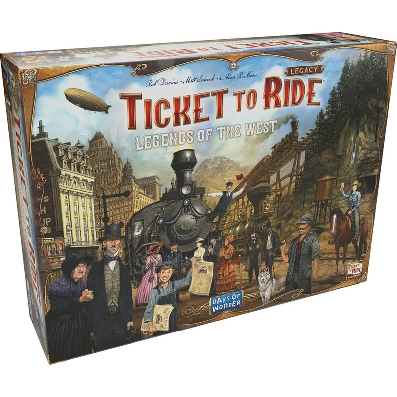 Ticket to Ride - Legacy - Legends of the West (EN)