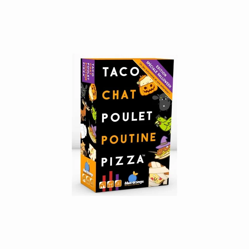 Taco, chat, poulet, poutine, pizza Halloween (FR)