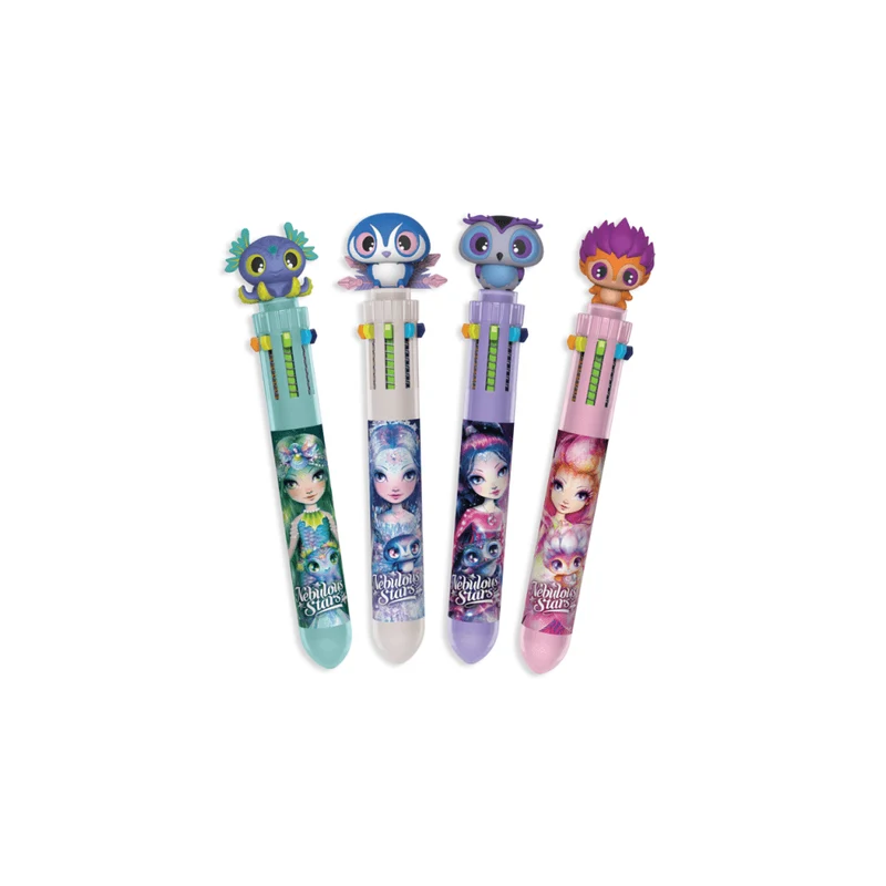 Nebulous Stars - Stylos-billes à 10 couleurs (variable)