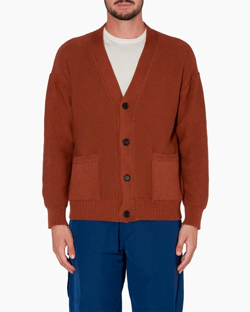 Roberto Collina - Cardigan En Maille - Marron